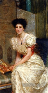  frau - Porträt von Frau Charles Wyllie romantischer Sir Lawrence Alma Tadema
